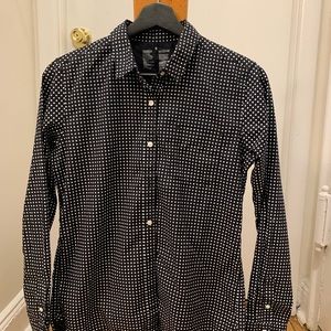 Muji Polka Dot Cotton Shirt